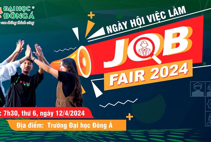 Ngày hội việc làm thường niên 2024 tại Đại học Đông Á